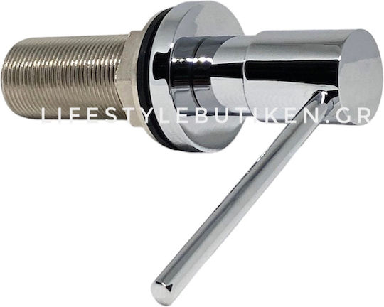 Naron Nr8001c Eingebauter Spender für Küchenseife Metallisch 500ml Chrom