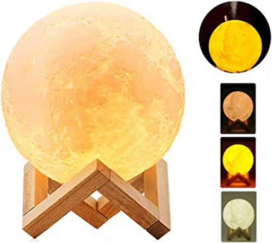 Lampa Lustră Decorativă Lumină de Lună Alb