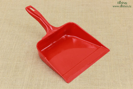 Plastic Red Dustpan