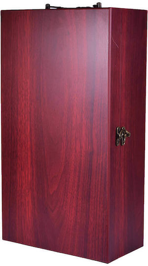 Holz Weinaccessoire-Set 2 Flaschen 36x21x11cm