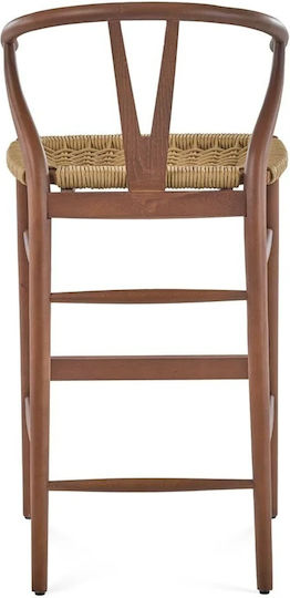 Скамейка Бар Jason Дърво Въже 52x44xh.107см Casa Vogue
