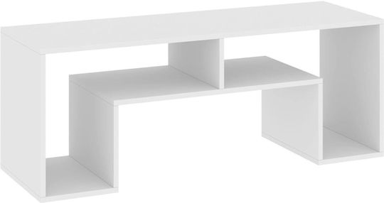 Wooden TV Stand Oslo White L120xD40xH47