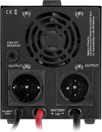 POWER-800-LFP4 Inverter Unda sinusoidală pură 500W 12V