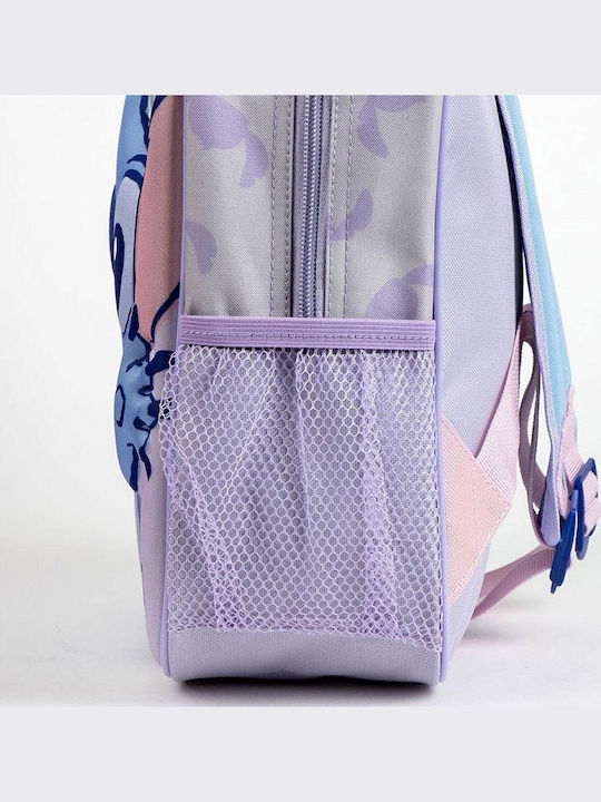 Cerda Stitch Schulranzen Rucksack Kindergarten Flieder