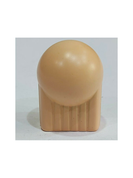 Italian Furniture Knob Eureka 0106-som1 Satin Plastic Diameter 21