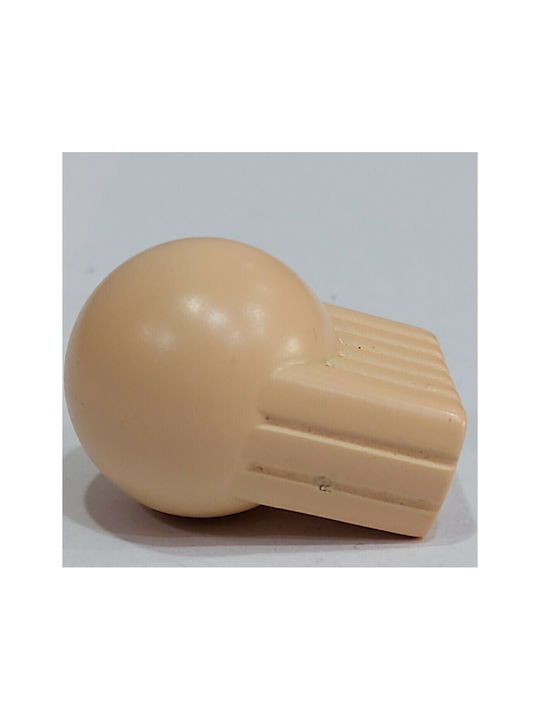 Italian Furniture Knob Eureka 0106-som1 Satin Plastic Diameter 21