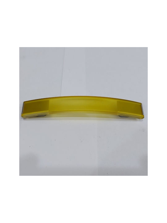 Ιταλική Λαβή Επίπλου Eureka 0738-096-kit1 Κιτρινο Διάσταση 9,6cm