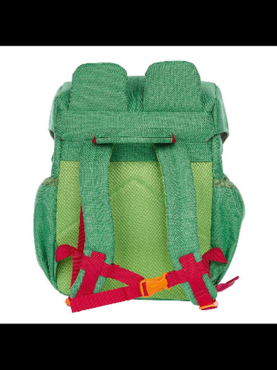 Sigikid Crocodile School Bag Backpack Kindergarten Green with Water Bottle Holder