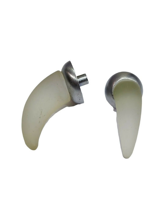 Italienischer Möbelgriff Steel-nova 7006-10c1 Murano Kristall Maße 20×20×35 Mm