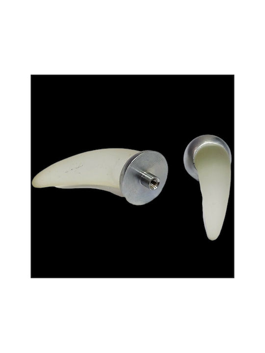 Italienischer Möbelgriff Steel-nova 7006-10c1 Murano Kristall Maße 20×20×35 Mm