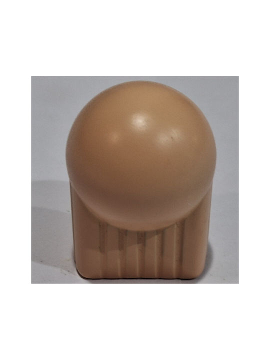 Italian Furniture Knob Eureka 0106-som1 Satin Plastic Diameter 21