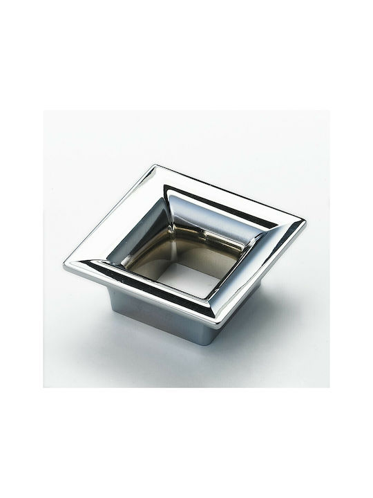 Buton de mobilier danez 7508-032-ino1 Dimensiune 3,2cm Culoare Full Face Crom lucios