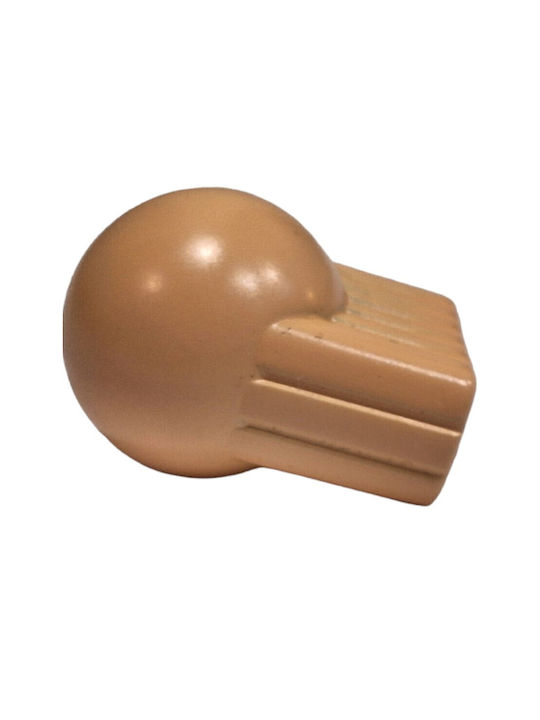 Italian Furniture Knob Eureka 0106-som1 Satin Plastic Diameter 21