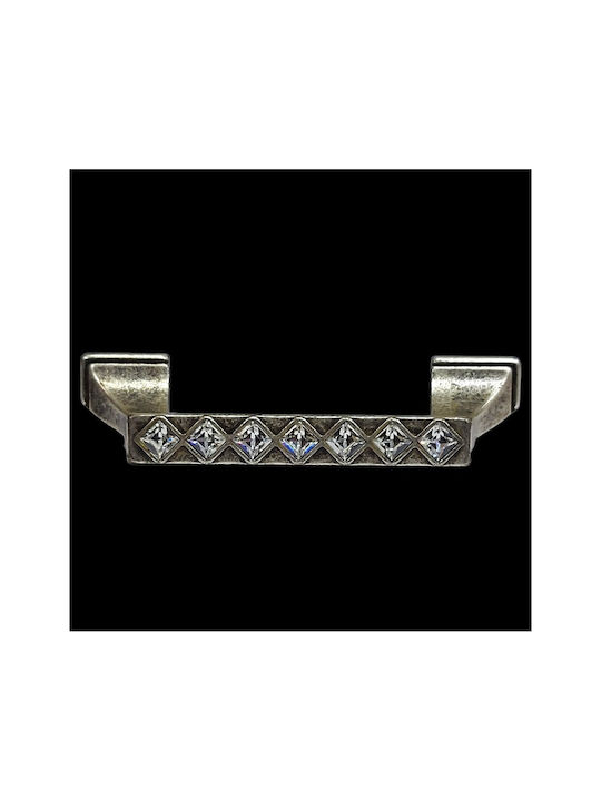 Italian Handle Swarovski Euro-fer 0127-096-swa1 Diameter 9.6cm