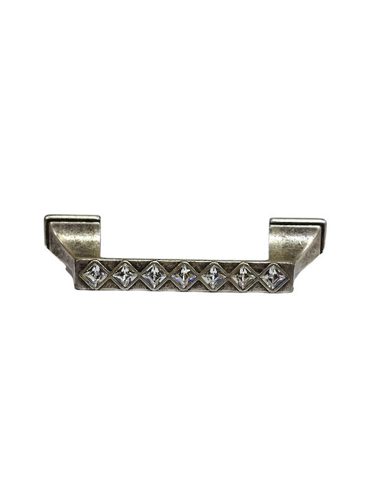 Italian Handle Swarovski Euro-fer 0127-096-swa1 Diameter 9.6cm