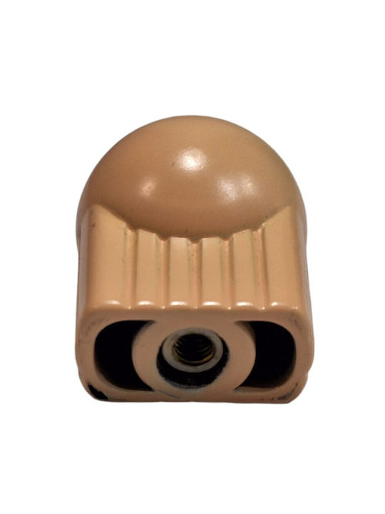 Italian Furniture Knob Eureka 0106-som1 Satin Plastic Diameter 21