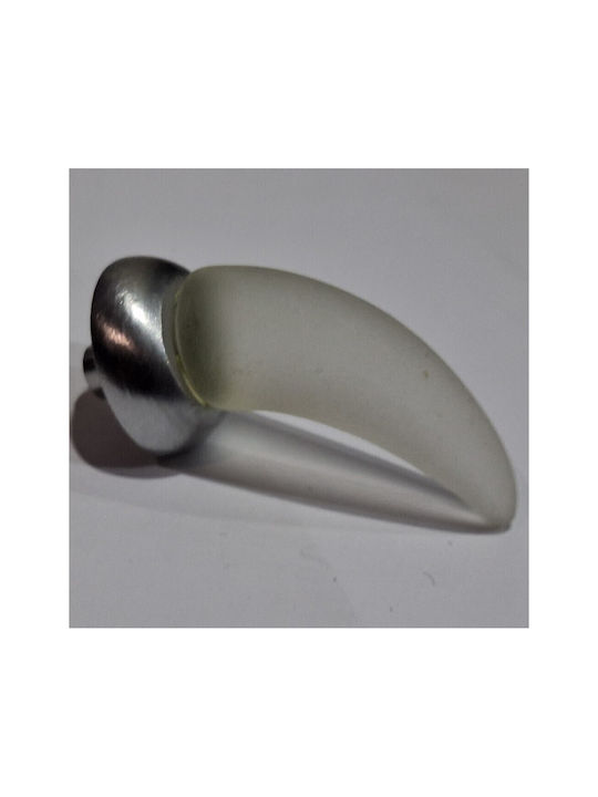 Italienischer Möbelgriff Steel-nova 7006-10c1 Murano Kristall Maße 20×20×35 Mm