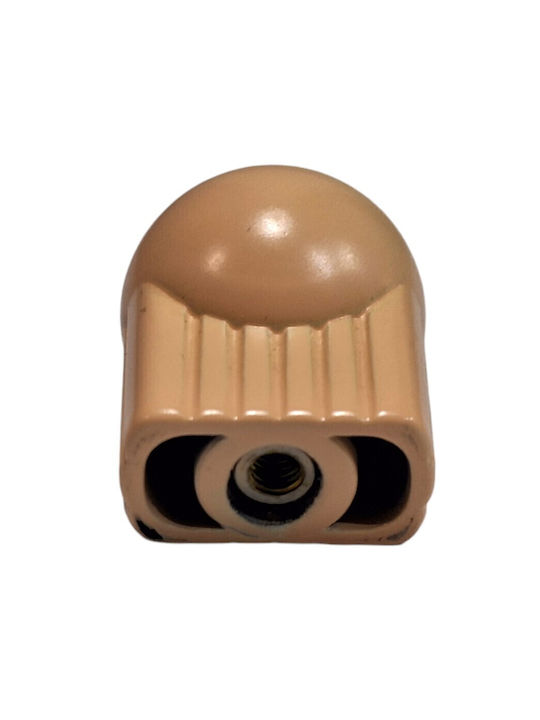 Italian Furniture Knob Eureka 0106-som1 Satin Plastic Diameter 21