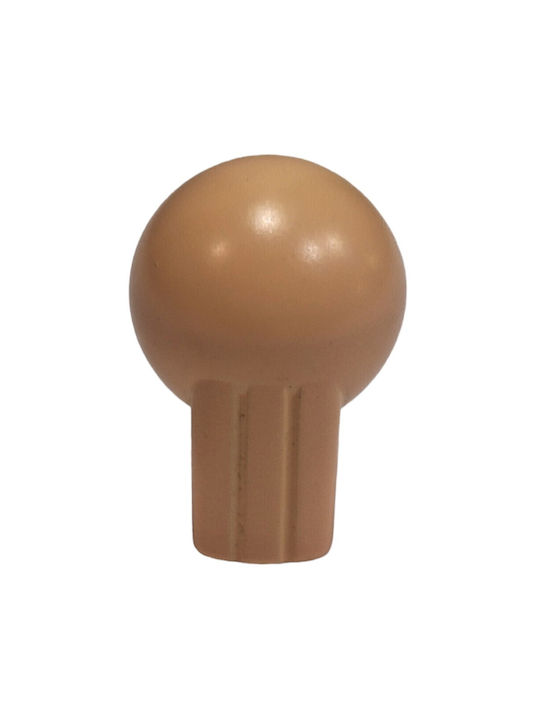 Italian Furniture Knob Eureka 0106-som1 Satin Plastic Diameter 21