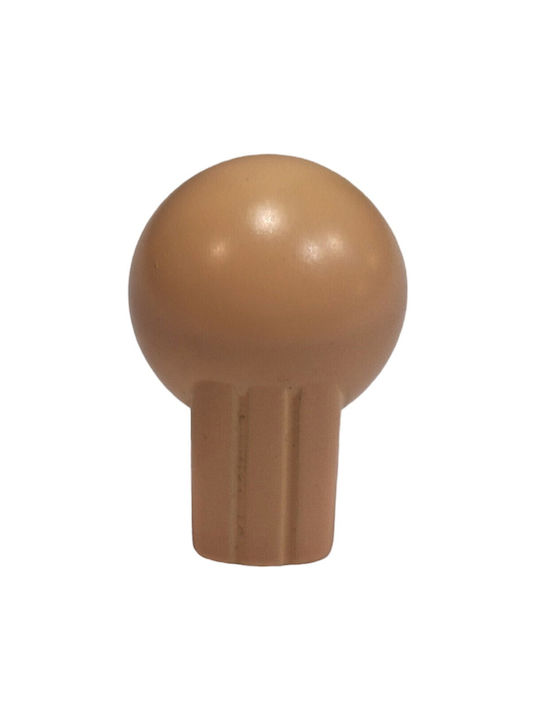 Italian Furniture Knob Eureka 0106-som1 Satin Plastic Diameter 21