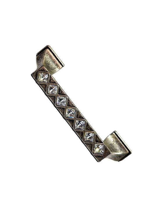Italian Handle Swarovski Euro-fer 0127-096-swa1 Diameter 9.6cm