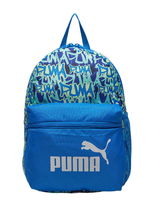 PUMA Phase Small School Bag Backpack Junior High-High School Blue 13Liters