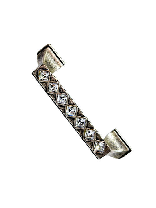 Italian Handle Swarovski Euro-fer 0127-096-swa1 Diameter 9.6cm