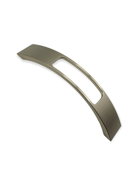 Mâner pentru mobilier Furnipart 7501-160-0g Culoare Full Face Argintiu Dimensiune 16,0cm Nikel-mat