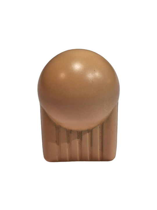Italian Furniture Knob Eureka 0106-som1 Satin Plastic Diameter 21