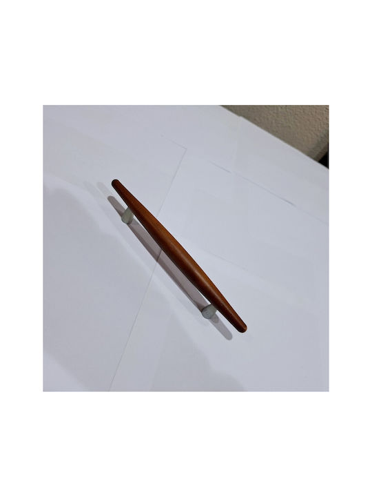Wooden Italian Furniture Handle Eureka 5501-128-cil1 Zamak Cherry Dimension 12.8cm