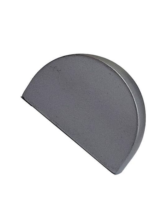 Italienischer Möbelgriff Eureka 0995-032-10c1 Chrom matt 3,2cm Durchmesser