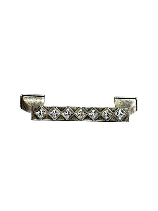 Italian Handle Swarovski Euro-fer 0127-096-swa1 Diameter 9.6cm