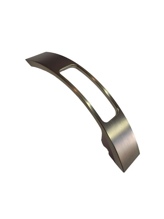 Mâner pentru mobilier Furnipart 7501-160-0g Culoare Full Face Argintiu Dimensiune 16,0cm Nikel-mat
