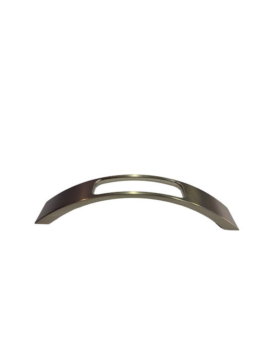 Mâner pentru mobilier Furnipart 7501-160-0g Culoare Full Face Argintiu Dimensiune 16,0cm Nikel-mat