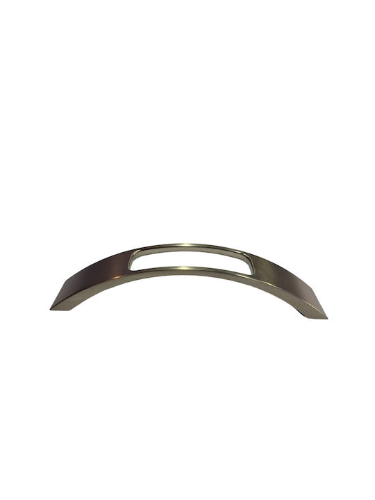 Mâner pentru mobilier Furnipart 7501-160-0g Culoare Full Face Argintiu Dimensiune 16,0cm Nikel-mat