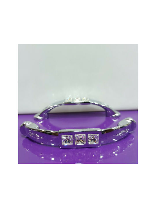 Italian Handle Swarovski Euro-fer 0129-096-swi1 Diameter 9.6cm