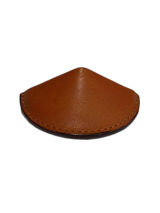 Buton Din Piele Daneze pentru Mobilier Furnipart 7104-kaf1 Lungime Totală 3,2cm Culoare Full Face Maro Piele