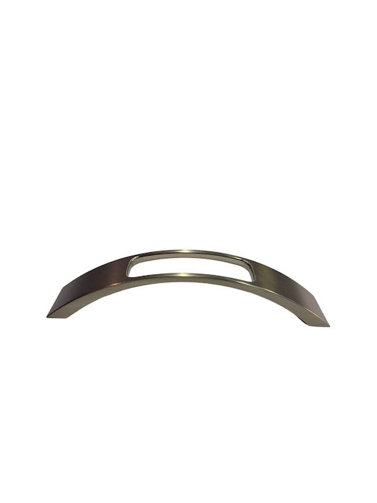 Mâner pentru mobilier Furnipart 7501-160-0g Culoare Full Face Argintiu Dimensiune 16,0cm Nikel-mat