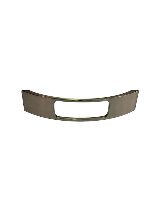 Mâner pentru mobilier Furnipart 7501-160-0g Culoare Full Face Argintiu Dimensiune 16,0cm Nikel-mat