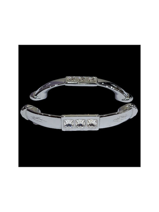 Italian Handle Swarovski Euro-fer 0129-096-swi1 Diameter 9.6cm