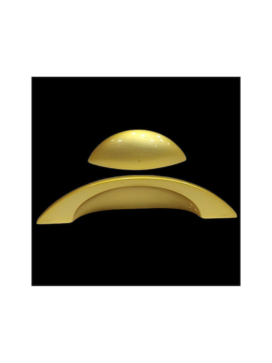 Mânere pentru mobilier Euro-fer 0003-20a1 Diametru 3,2cm Auriu-mat