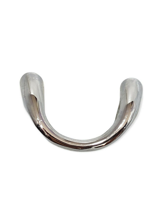 Mâner de Mobilier Italian Eureka 0477-032-ino1 Culoare Full Face Crom Lucios Dimensiune 3,2cm