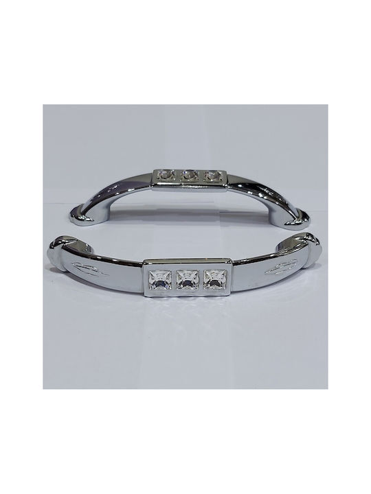 Italian Handle Swarovski Euro-fer 0129-096-swi1 Diameter 9.6cm