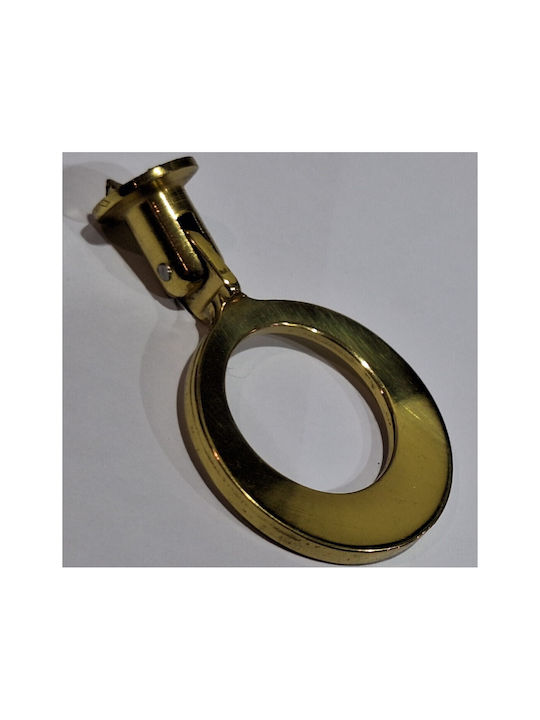 Handmade Brass Furniture Knob Omp Porro 10610-oro1 Gold Polished Diameter 45
