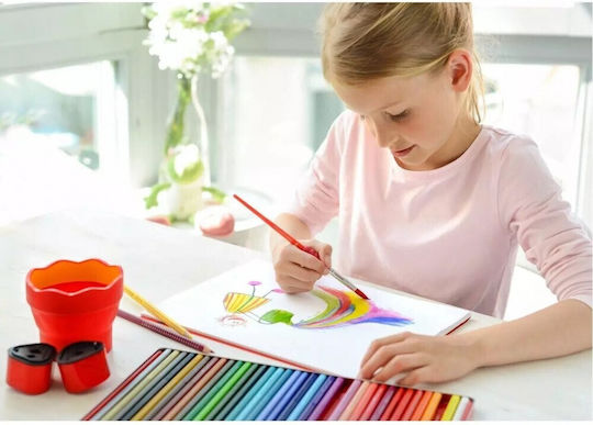 Faber-Castell Farbstift-Set Aquarell in einer Box 36Stück Packung von 1 Verpackungen