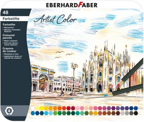 Eberhard Faber Set de creioane colorate în cutie 48buc Pachet de 1 ambalaje