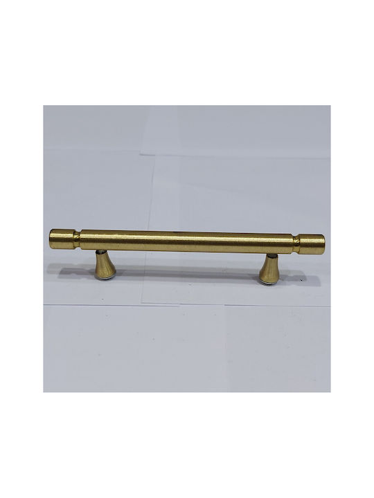 Handmade Brass Furniture Handle Omp Porro 11100-083-may Gold-Matte Diameter 8.3cm
