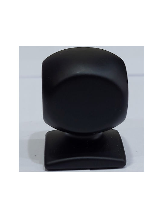 Italian Brass Furniture Knob Omp Porro 11418-000-20a1 Matte Black Diameter 25