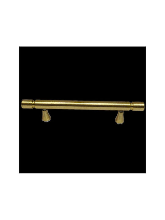 Handmade Brass Furniture Handle Omp Porro 11100-083-may Gold-Matte Diameter 8.3cm