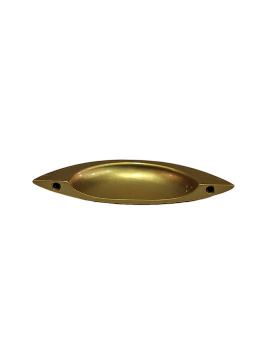 Mânere pentru mobilier Euro-fer 0003-20a1 Diametru 3,2cm Auriu-mat